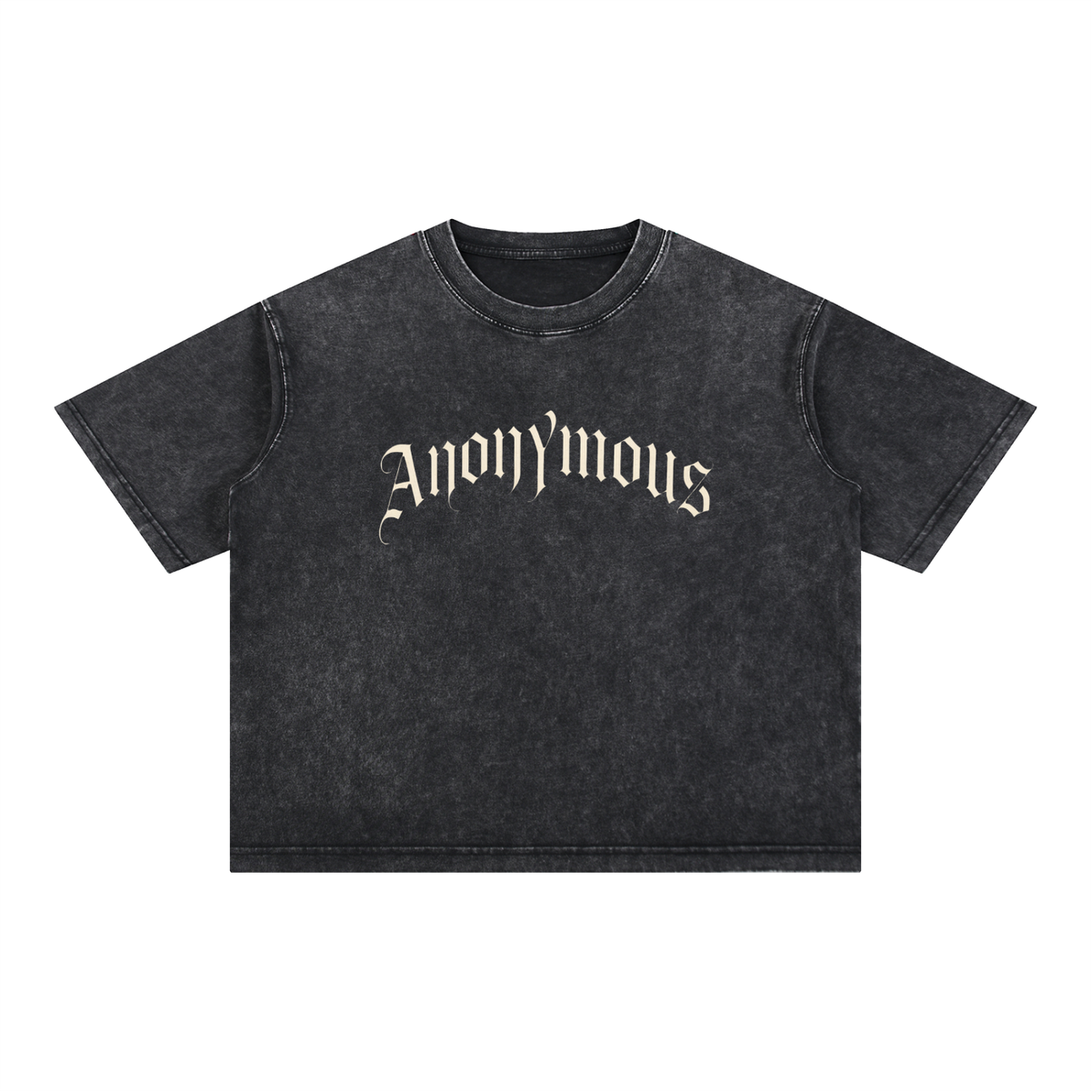 Mineral Wash Boxy Cotton T-Shirt