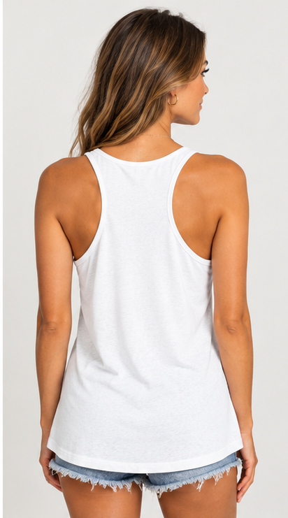 Women’s nova isles fitted racerback tank top